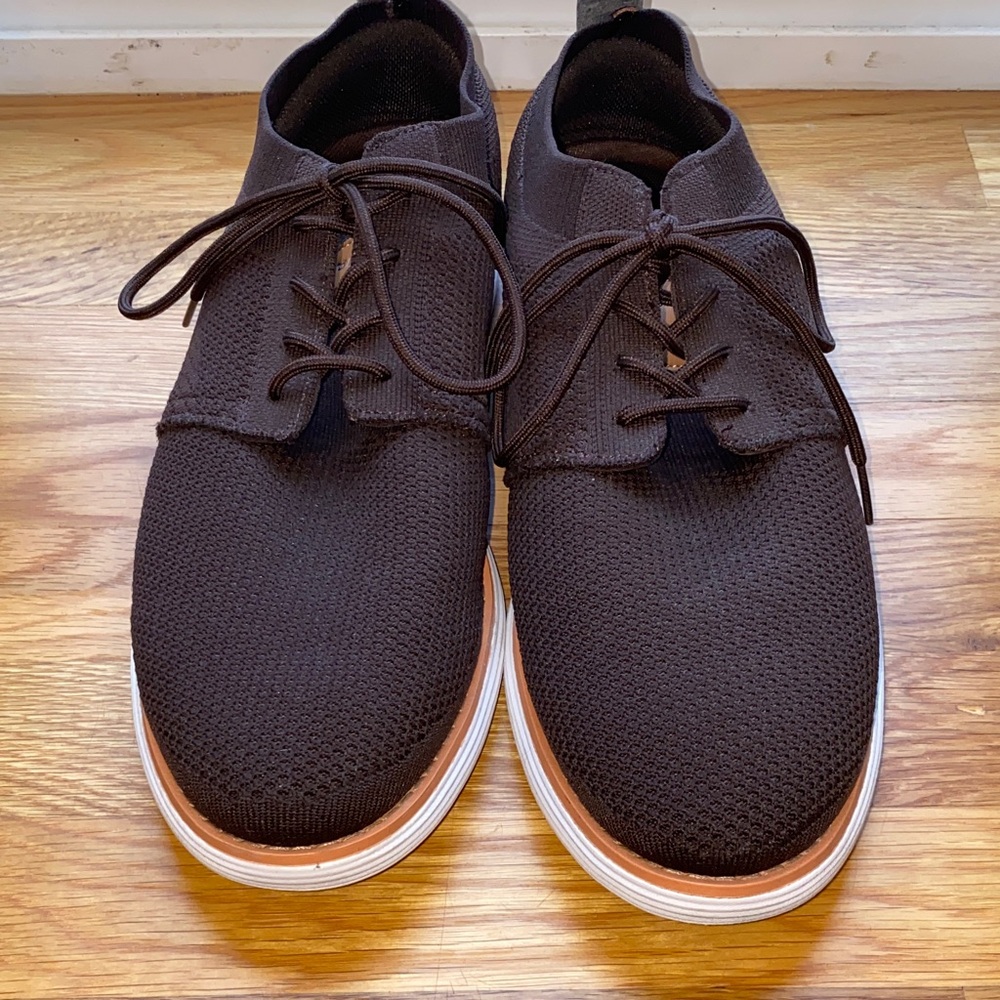 Bruno Marc Men's KnitFlex Breeze Mesh Oxfords sneakers